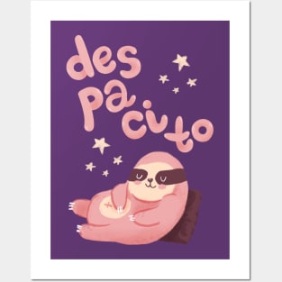 Despacito chill sloth Posters and Art